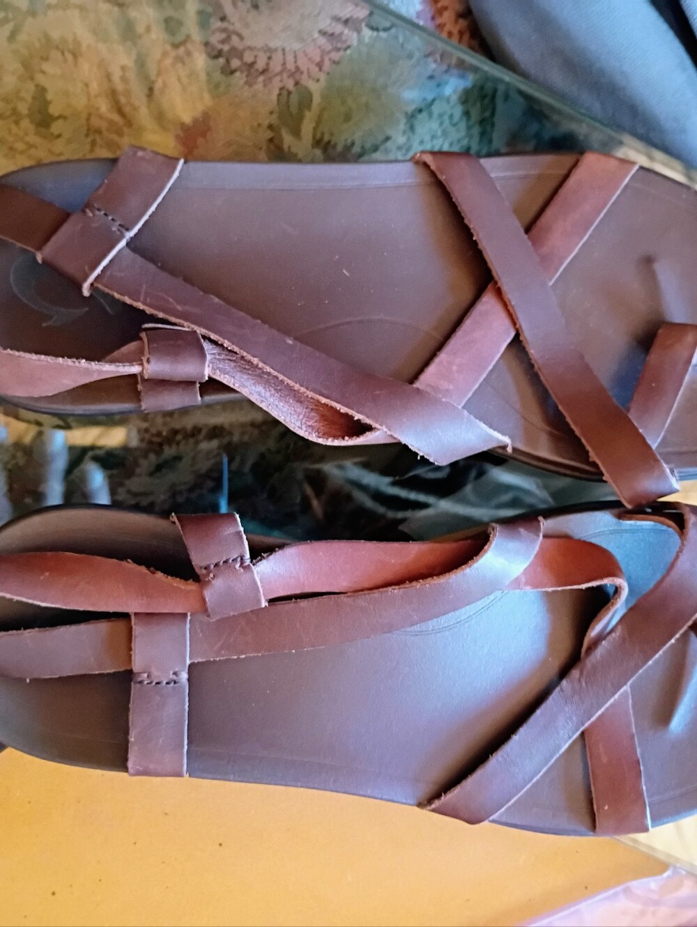 Olukai Upena Strappy Leather Sandal 10 - Picture 3 of 8